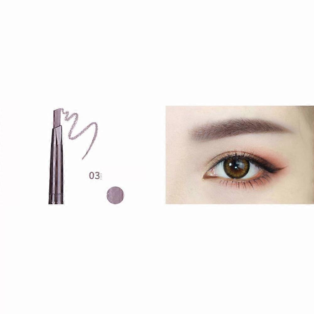 Eyeliner Eyebrow Pencil With Brush Makeup Tool