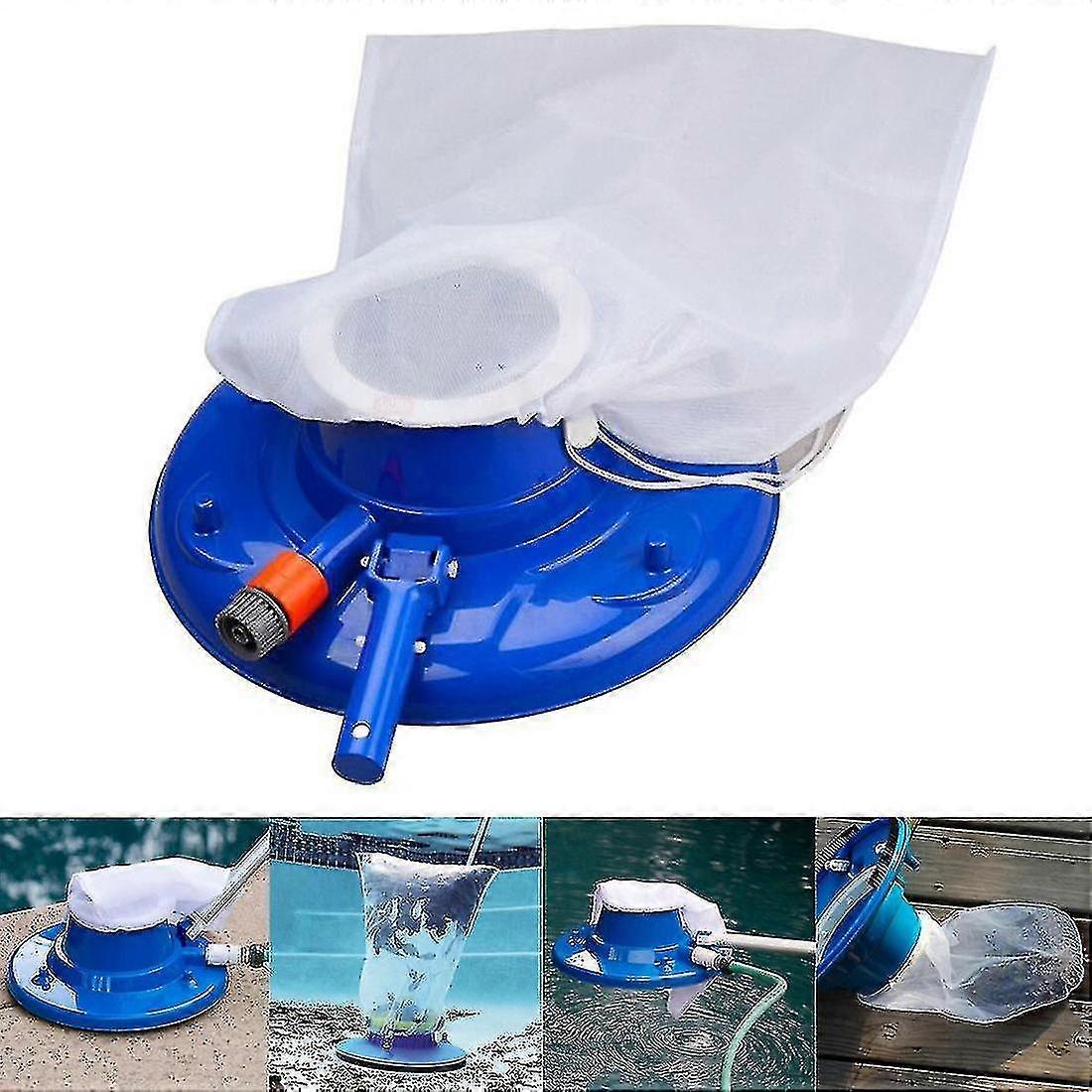 1pc Pool Leaf Bag Vacuum Cleaner - Large 15" Swimming Pool Leaf Vacuum Cleaner - For Inground And Above Ground Swimming Pools