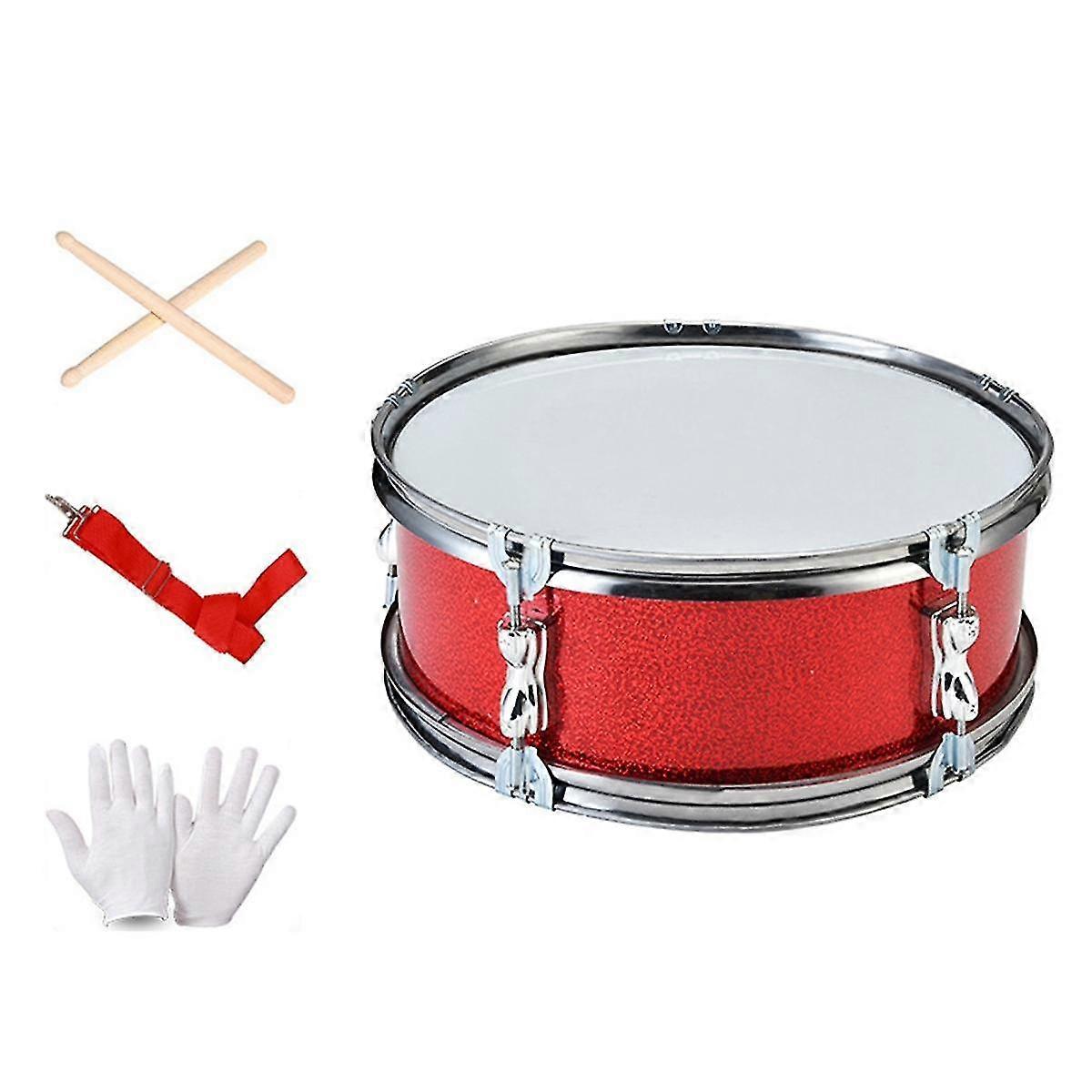 Kid Hand Drum 11 Inch Portable Professional Shoulder Strap Music Drum for Boys Children Teenagers Gifts