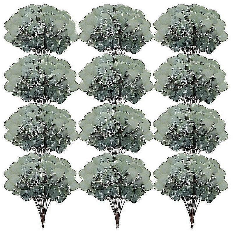 70pc Eucalyptus Stems Decor Artificial Eucalyptus Leaves Greenery
