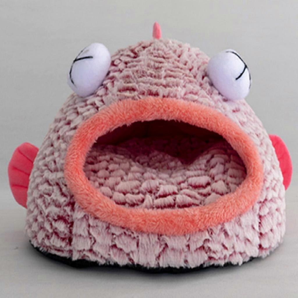 Winter Warm Bigeye Shape Three-dimensional Sponge Creative Pet Tent
