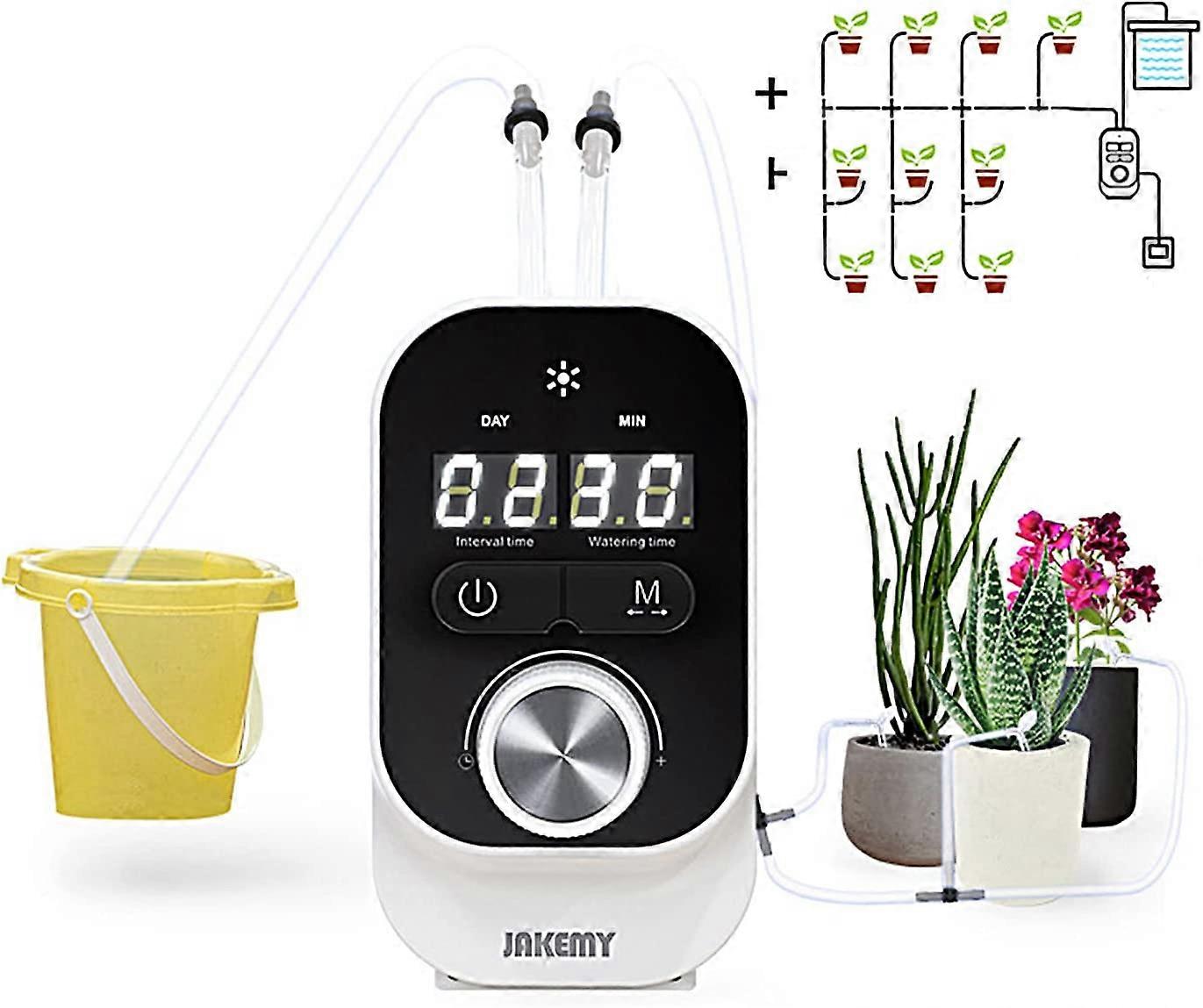 Automatic Watering System DIY Automatic Watering Room Plant Set  33 ft Hose USB Charging with 60 Day Timer for Indoor Potted Plants