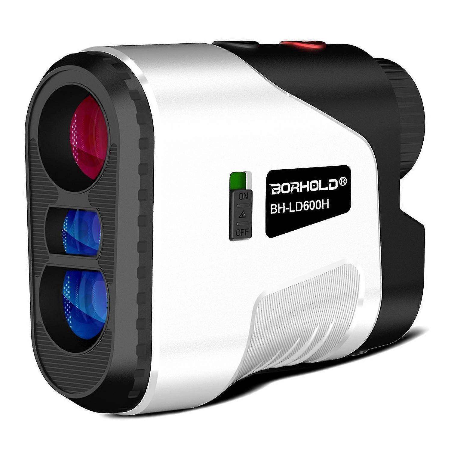 Borhold Golf Rangefinder 6x Rangefinder 600 Yards With Slope Adjustment Fast Focus System Continuou