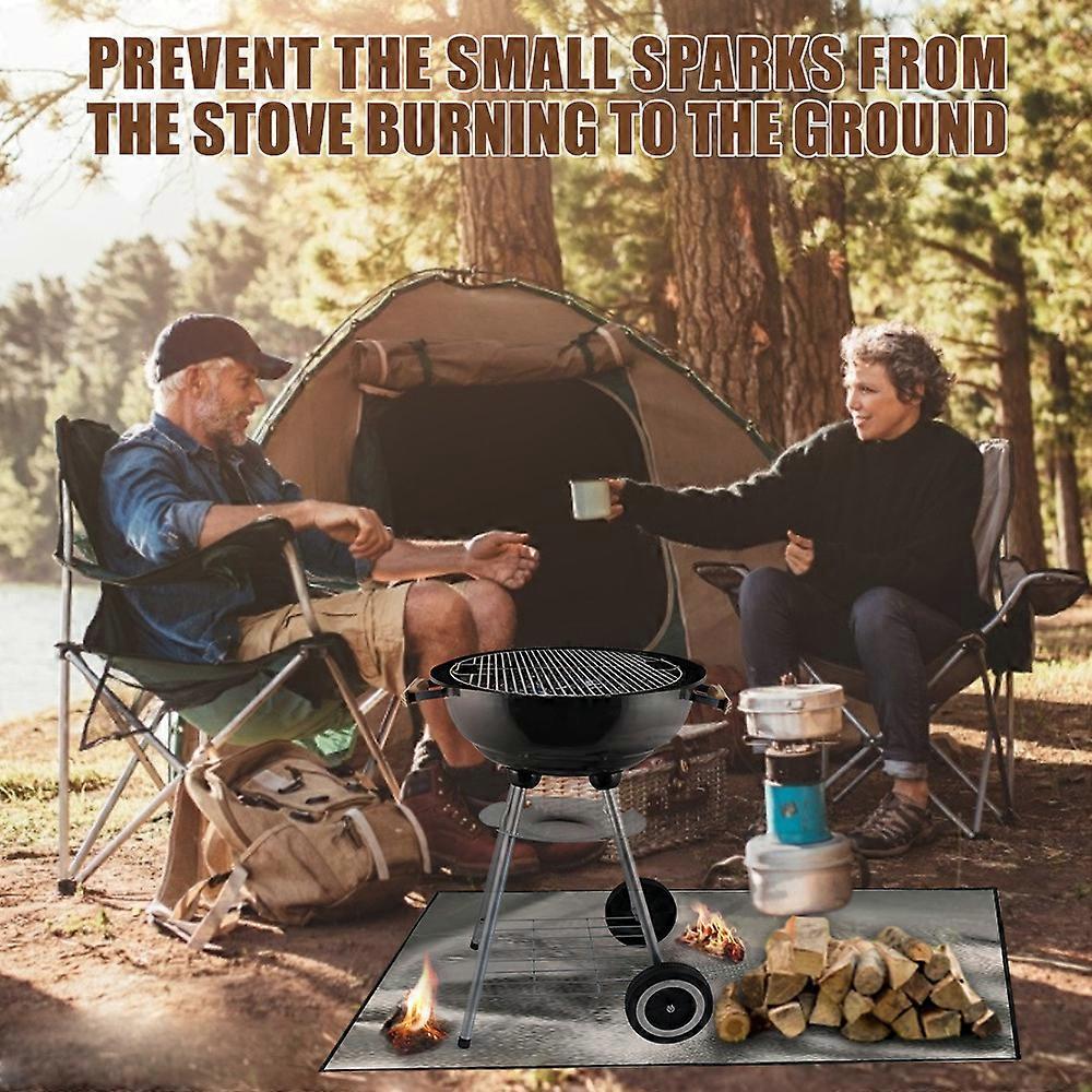 Fire Pit Mat Heat Resistant,Fireproof