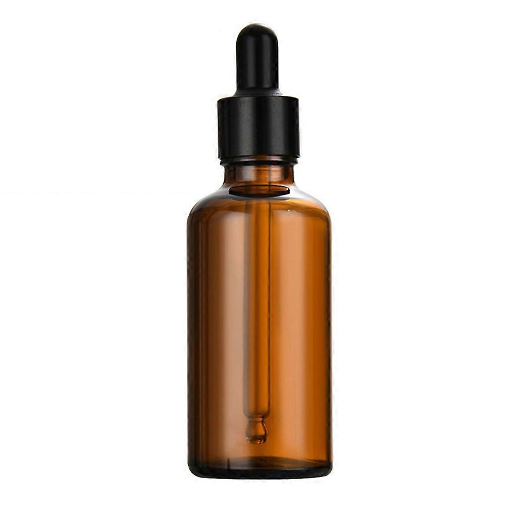 1PC Amber Glass Bottles Empty Leakproof Essential Oils Bottles for Travel
