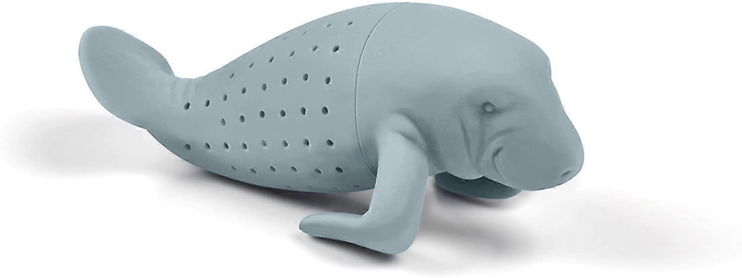 Silicone tea maker Manatee tea maker Creative silicone dolphin tea bag strainer tea strainer