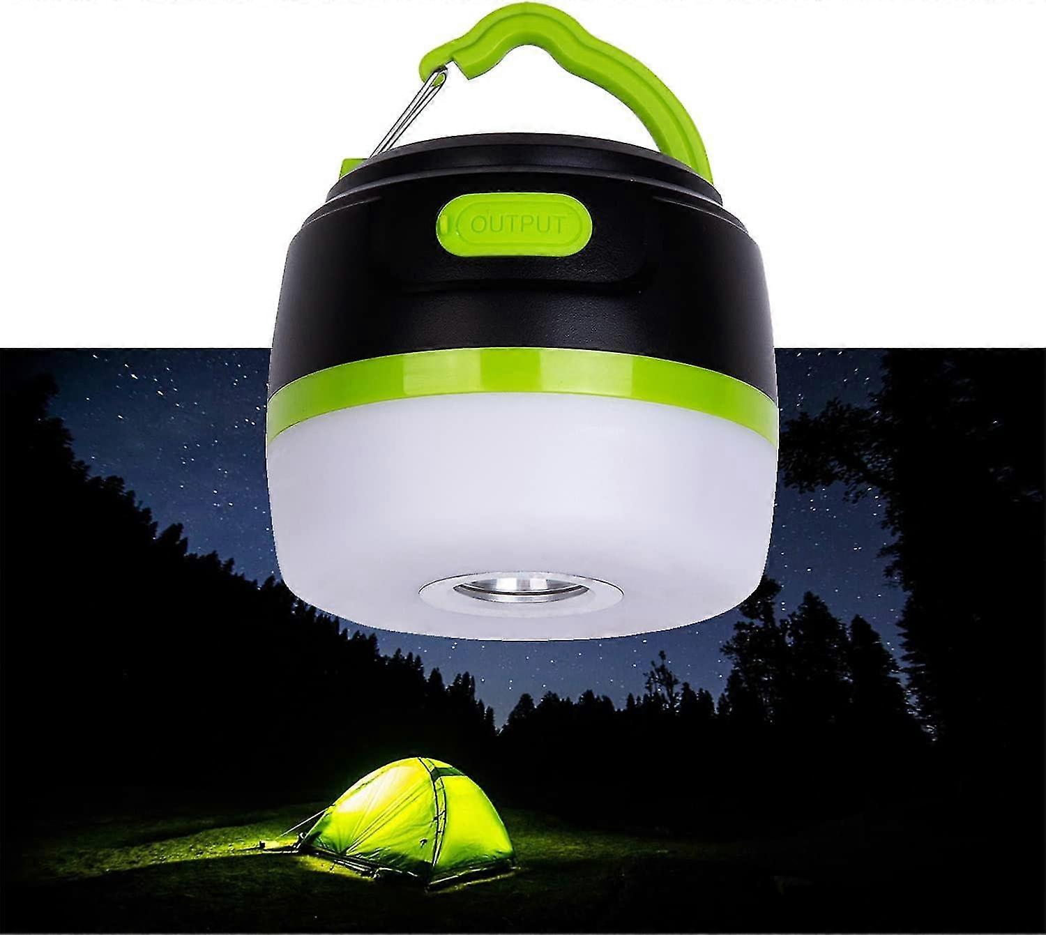 USB-wiederaufladbare LED-Camping-Licht, Mini-tragbares Camping-Licht,  mobile Notstromversorgung, magnetische Camping-Laterne fr Outdoor-Wandern  ...