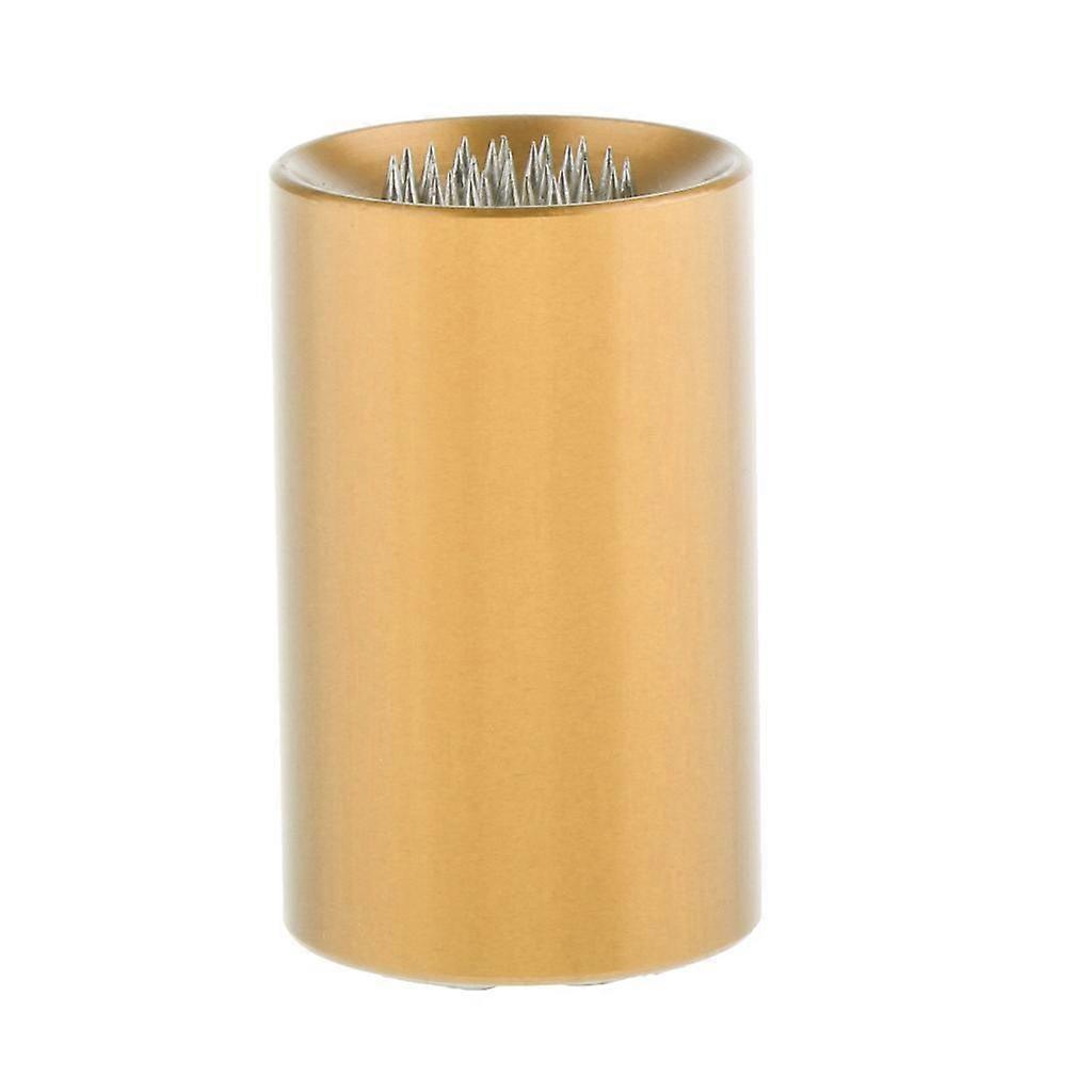 2-in-1 Mini Pool Queue Tip Reparaturwerkzeug Billard Tip Shaper Scuffer Golden