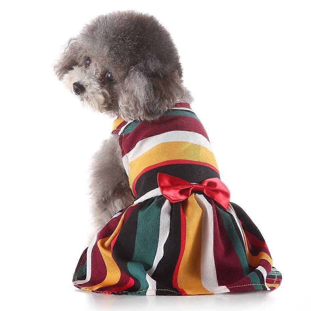 L’ensemble de robe pour chien et d’arc pour les cheveux MIMIGO comprend une robe tutu en dentelle d’animal mignonne, une robe de princesse pour animaux de compagnie d’été et un nœud en poils de chien avec un élégant ruban pour animaux de compagnie vêtements pour chiot