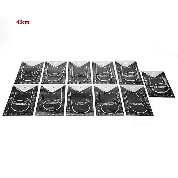 Circular Knitting Needle 11pcs 43/65/80cm Multi-size Circular Knitting Needle Knitting Needles Set
