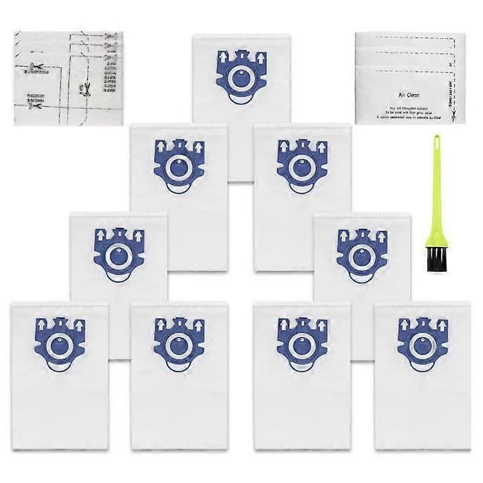 8-Pack Replacement Vacuum Cleaner Bags For Miele GN Series | Fits C1, C2, C3, S2, S5, S8 Models