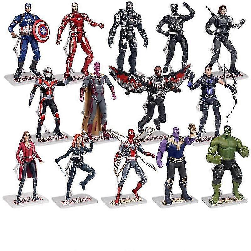 Avengers 4 Spider-man And Iron Man Super Movable Model Stand Edition Figure