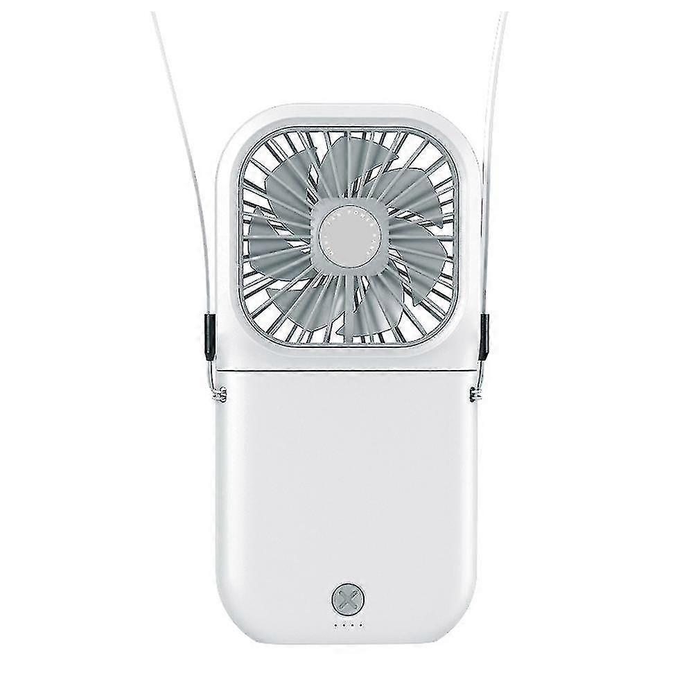 Portable Neck Fan Mini Quiet Handheld Personal Foldable Usb Rechargeable Fan
