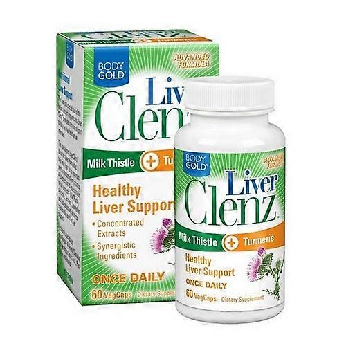 كبد الجسم الذهبي كلينز ، 60 عد