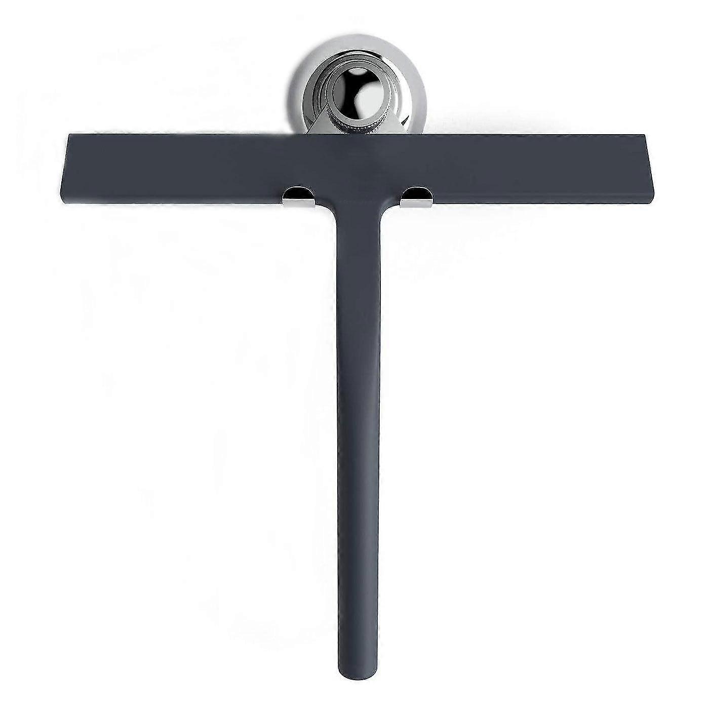 Starlight-suction Cup + Black-bathroom Glass Wiper