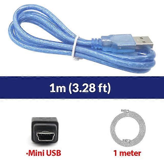 Mini USB Cable To USB Fast Data Charger Cable For Car DVR GPS Digital Camera MP3 MP4 Player HDD Cord Mobile Phone Accessories