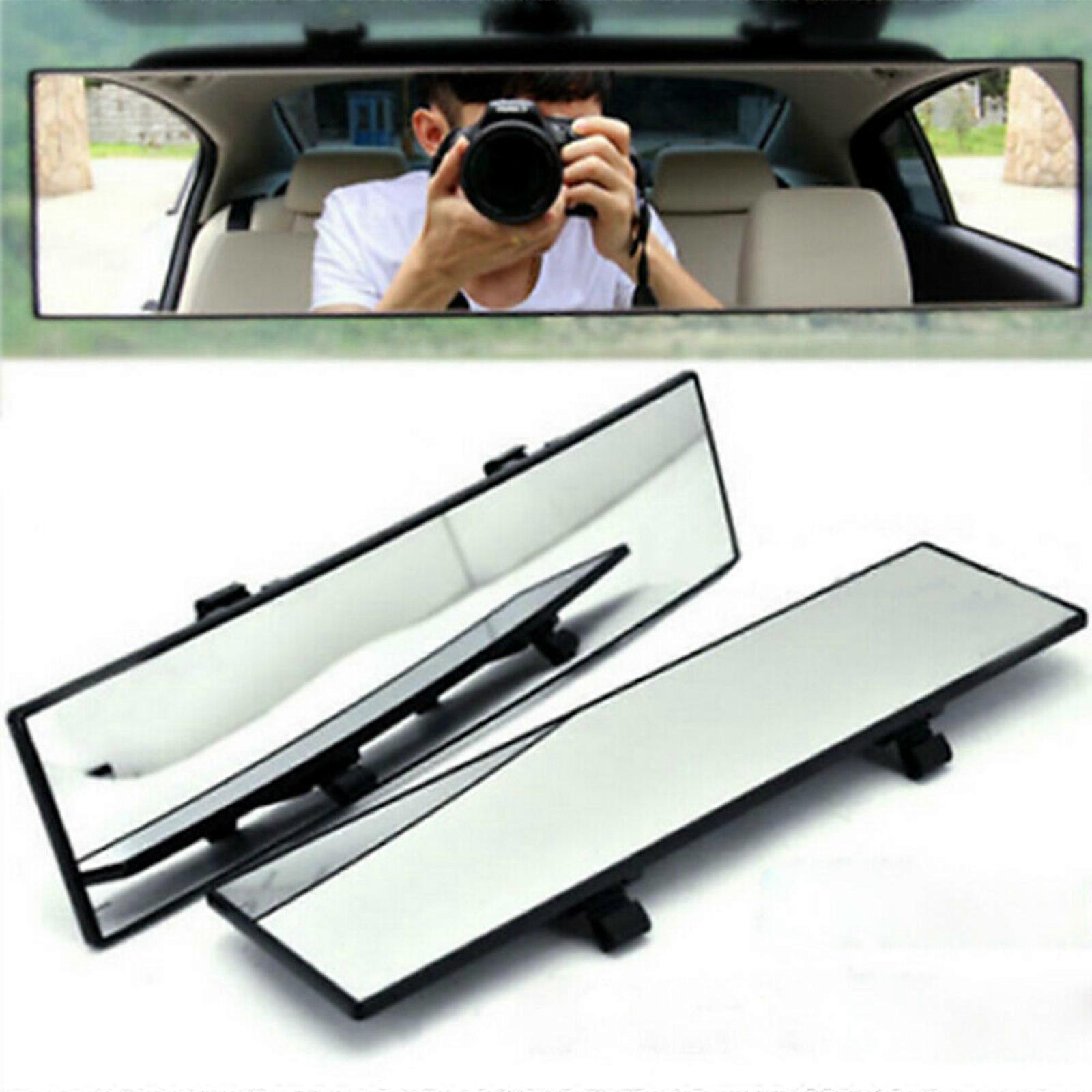 Espejo retrovisor convexo convexo de gran angular antirreflejos universal Vista trasera interior del automóvil Reloj de asiento para niños para bebés Gafas de sol azules Seguridad