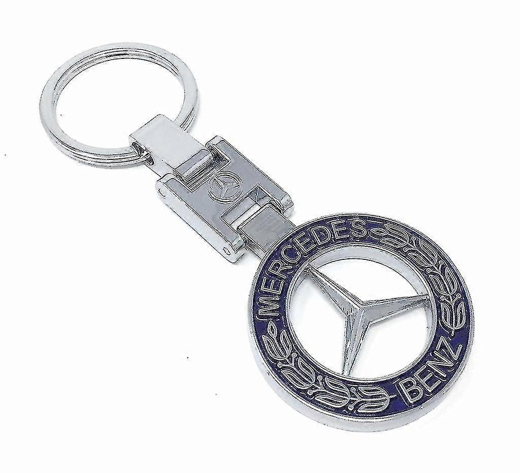 Mercedes-benz Key Ring Blue