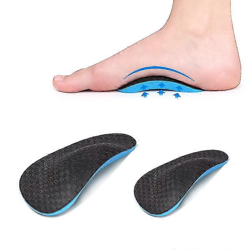 Insole Orthotic Professional Arch Support Insole Flat Foot Flatfoot Correctorblack4 Pairs