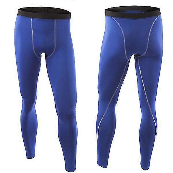 Men Thermal Compression Leggings Under Base Layer Gym Long Tight Pants