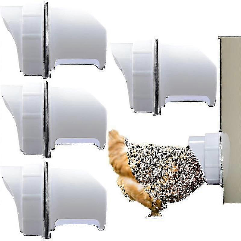 סט של 5 יציאות מזין עופות עמידות בפני גשם