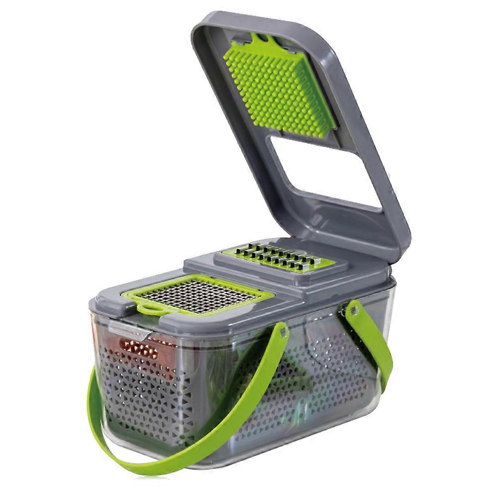 Slicer Vegetable Cutter Vegetable Grater Chopper - Storage Box Kitchen Gadgets