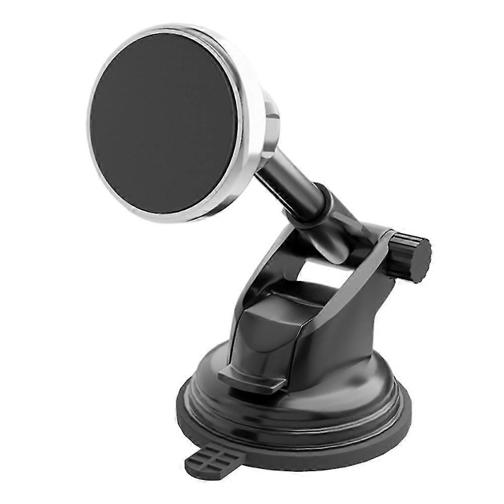 Magnetic Car Phone Mount Dashboard Suction Cup Folding Phone Holder With Adjustable Telescopic Arm