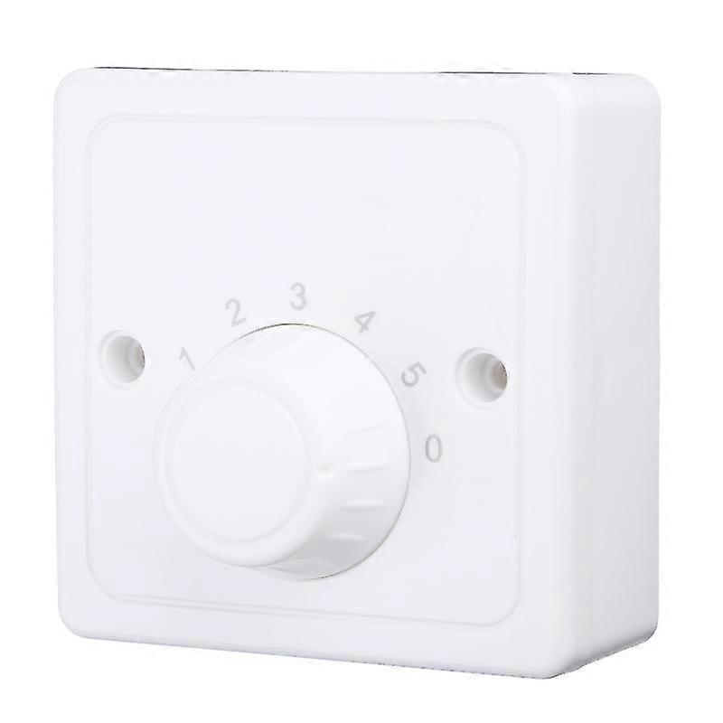 220v Ceiling Fan Speed Control Switch Wall Button Dimmer Switch Five Speeds