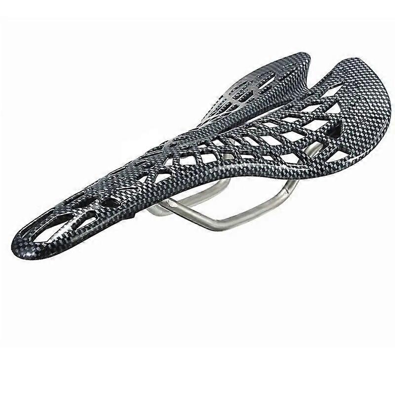 Bike Seat Cycling Bicycle Hollow Seat Saddle, Ultra Light Bicycle Seat Saddle Hollow Ergonomic Shock Absorption Saddle