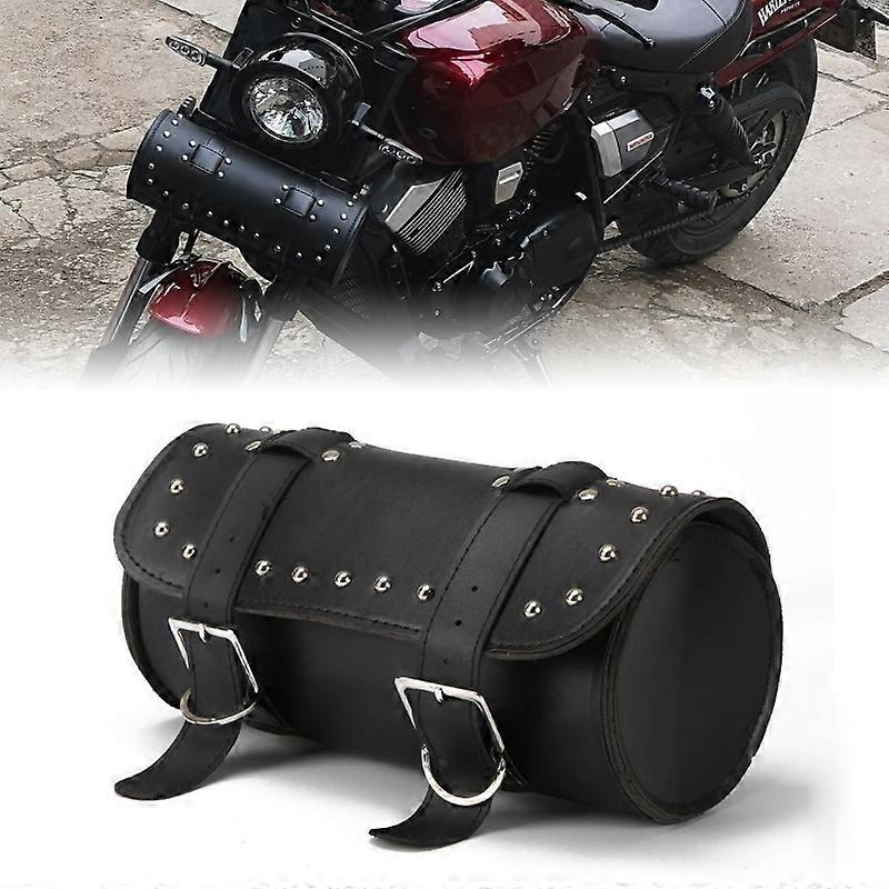 Motorycle PU Leather Front Fork Tool Bag Saddlebag For Honda VT Shadow Ace Classic 600 700 750 1100 VTX 1300 C R S RETRO GL1800