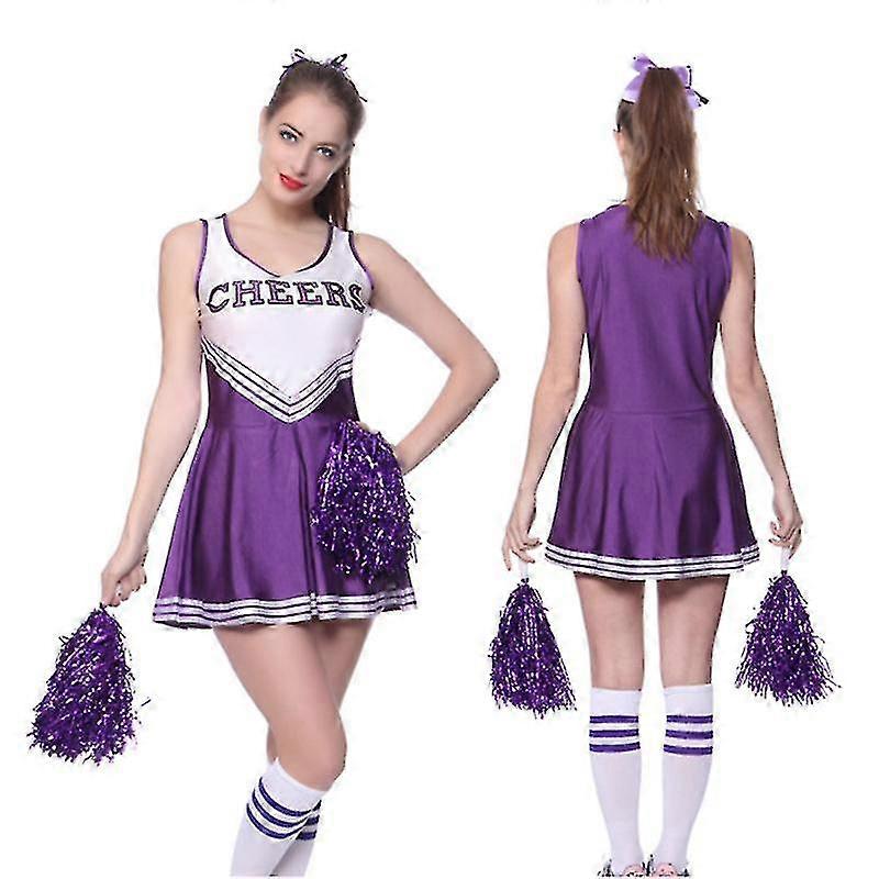 One-piece Skirt Cheerleader Uniform School Sports Cheerleader Performance Uniform