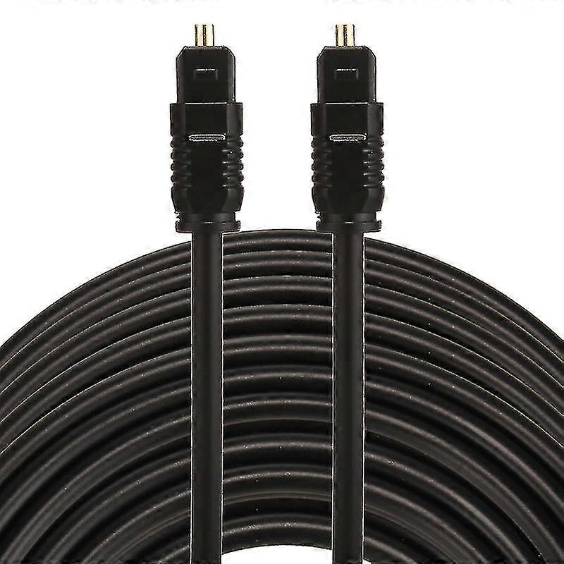 Emk 30m Od4.0mm Toslink Macho a Macho Cable de audio óptico digital