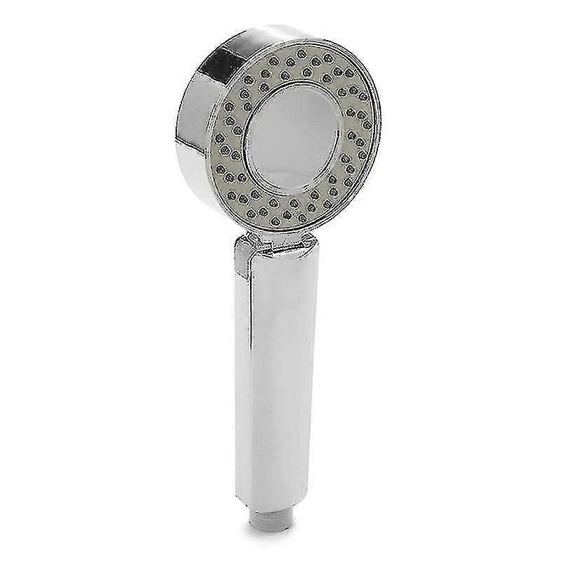 Double-sided Shower Round Handheld Shower Booster With High Pressure Saving For