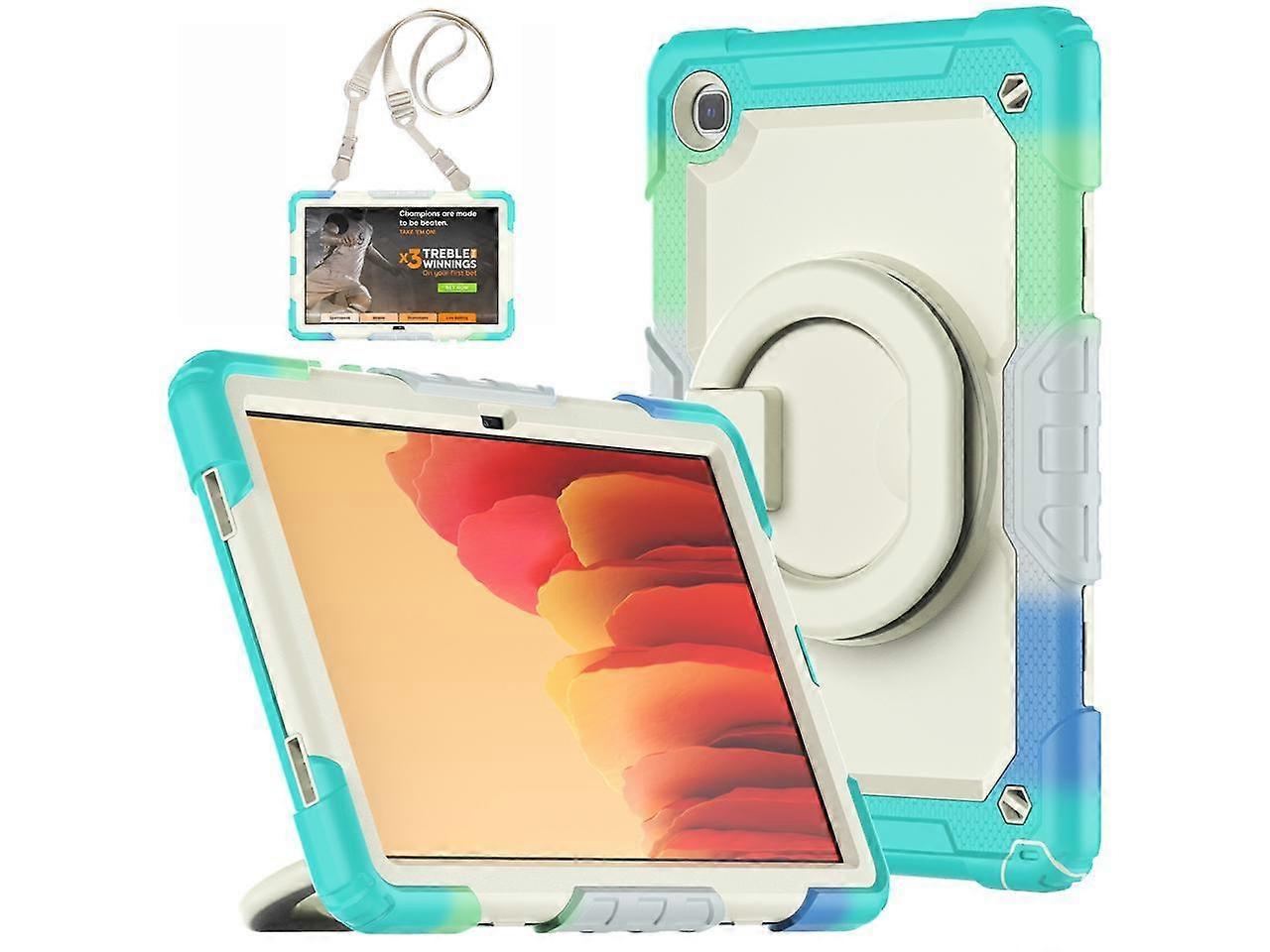 Samsung Galaxy Tab A7 Case 2020 SM-T500/T505/T507 with Screen Protector Full Body Shockproof Cover for 10.4 Inch Tab A7 with S Pen Holder Stand Hand S