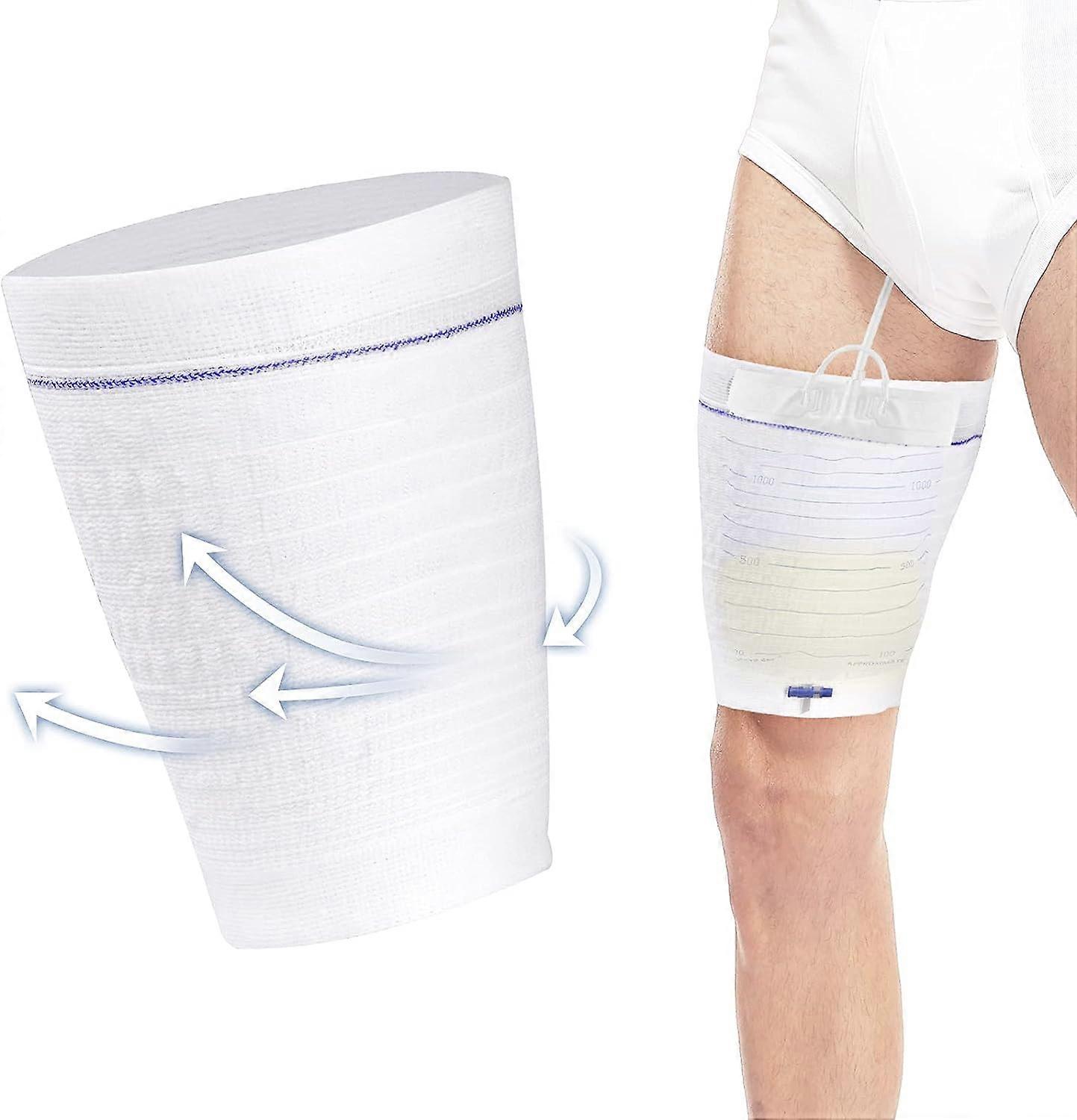 36~55CM Catheter Leg Bag, Reusable and Comfortable Washable Catheter Pouch Support, Designed for Incontinent
