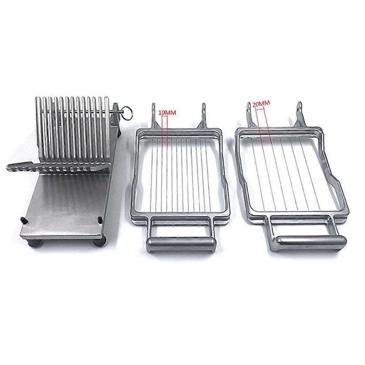 Osthyvel Ostskärare för Block Cheese Cheese Slicer Skärbräda Prylar för ostsmör med 2 cm blad