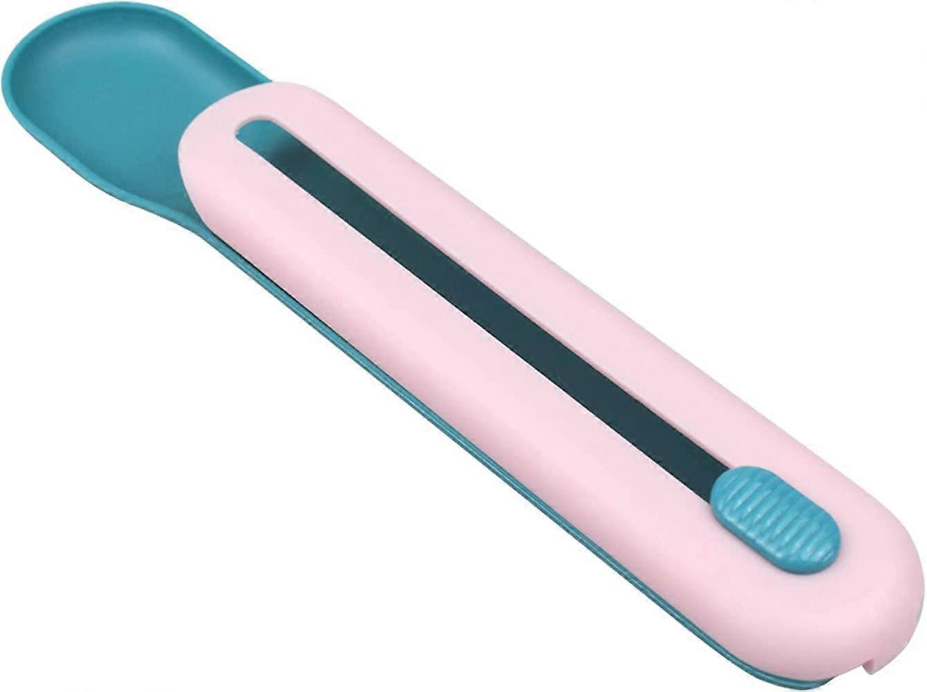 Lickable Cat Treats Spoon, Cat Strip Squeeze Spoon