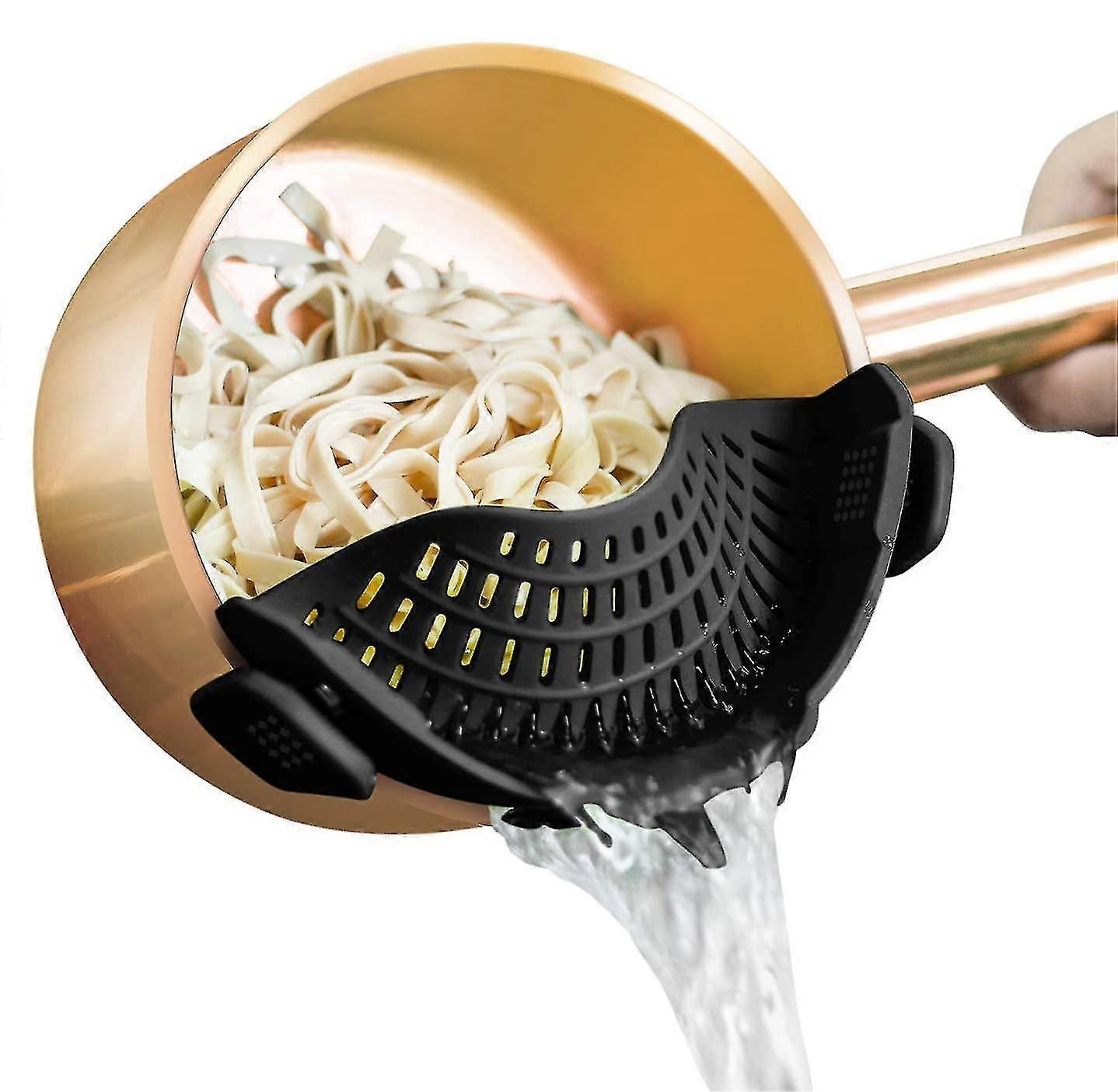 Silicone Strainer Clip On Pots And Pans