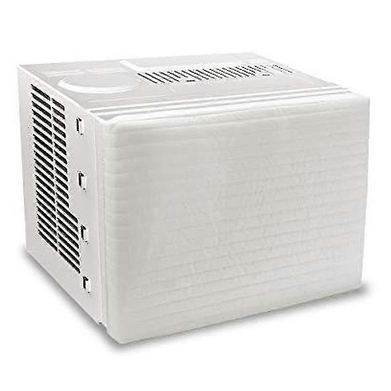 Indoor Air Conditioner Cover Double Insulation Medium(1pcs,white