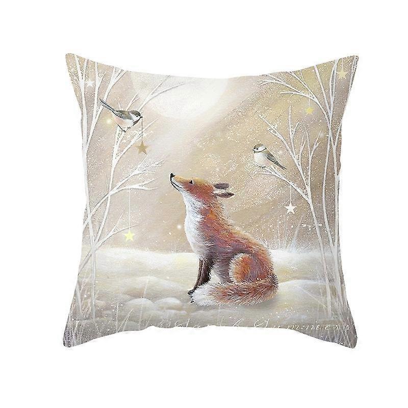 Print Pillowcase Sofa Cushion Cover Design Style -975