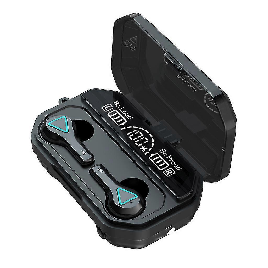 Rechargeable Li-battery Bluetooth-compatible Earphone Led Display Screen