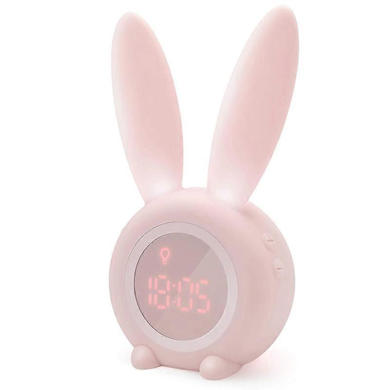 Children's Light Alarm Clock Cute Rabbit Children's Alarm Clock Creative