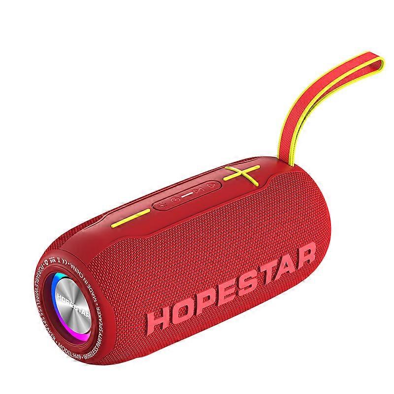 Wireless speaker HOPESTAR H49 Lantern TWS Red