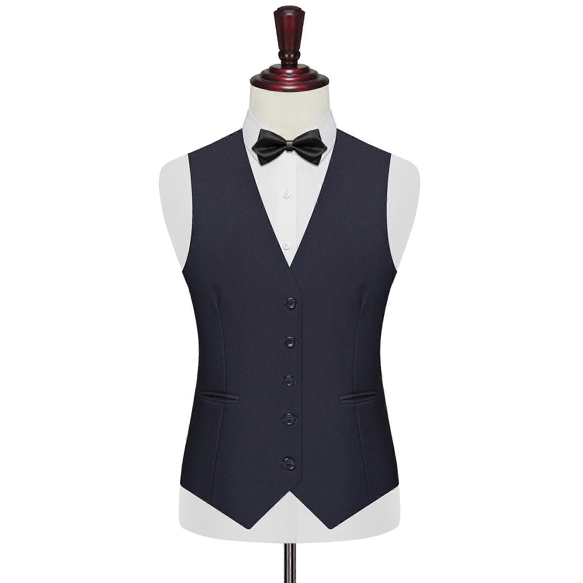 Herren Anzug Weste Business Formal Kleid Weste Weste