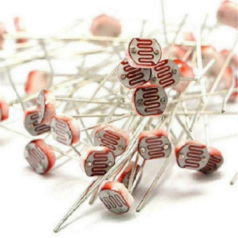 30pcs Photoresistor Ldr Cds 5mm Light-dependent Resistor Sensor Gl5516 Arduino Shytmv