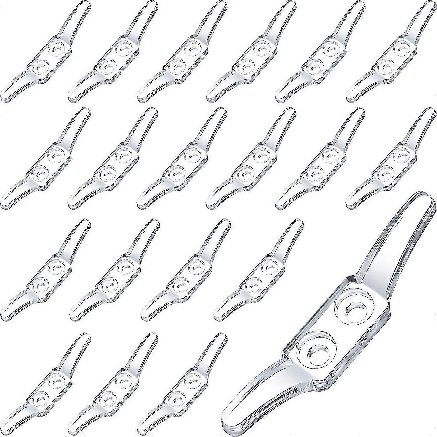 20Pcs Blind Cord Safety Cleat Blind Rope Cleat Window Cord Cleat συμβατό με το Home Office Window Blinds Curt