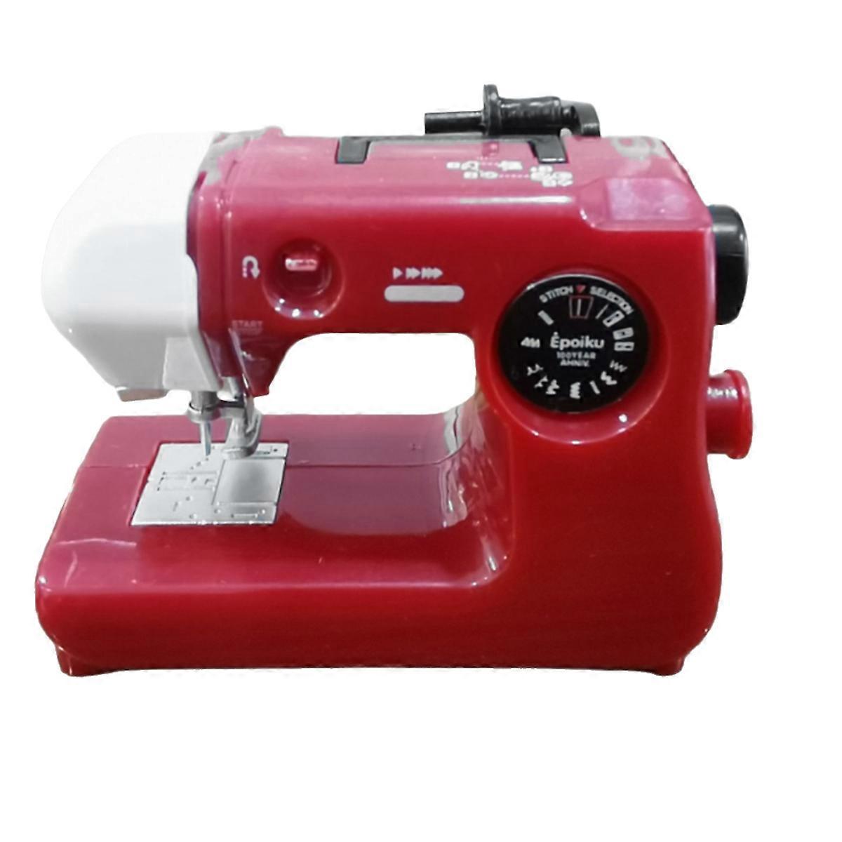 Portable Sewing Machine Plastics Pink/Blue/Red Home Sewing Accessories Household Crafting Mini Elec