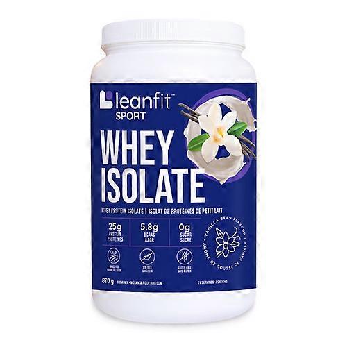 LeanFit Whey Isolate Vanilla, 870 Grams