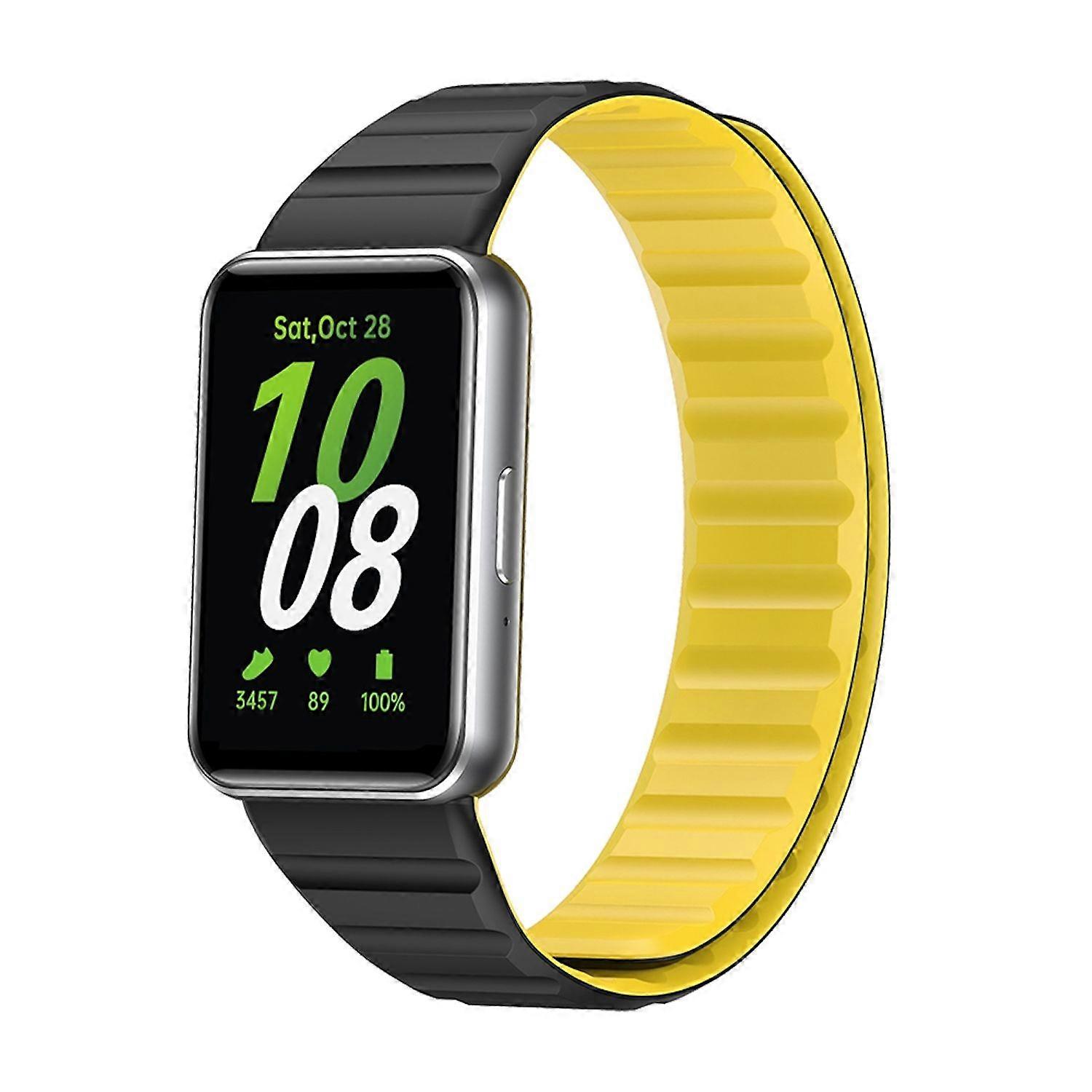 适用于三星Galaxy Fit 3 Design磁性扣硅胶臂带