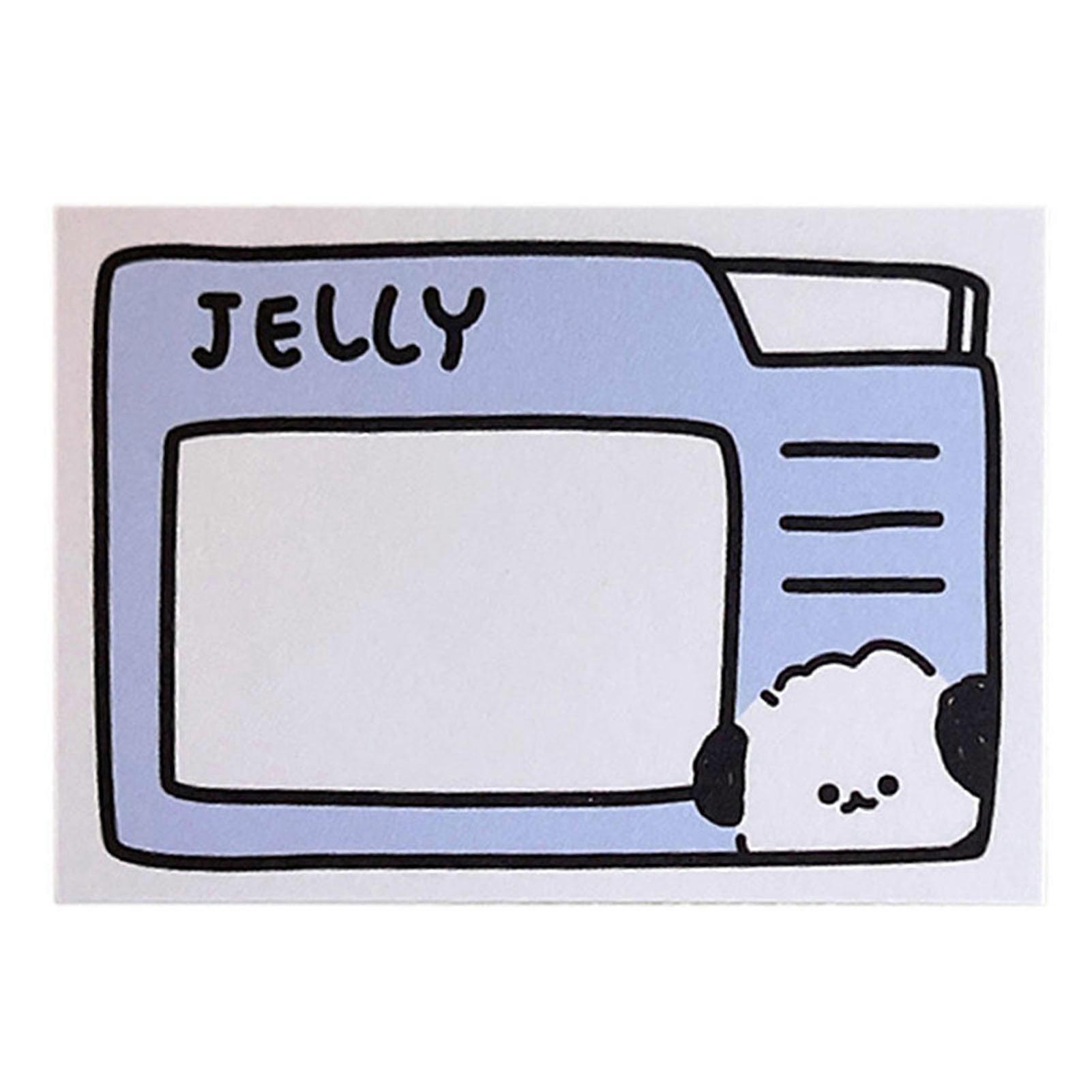 100 Sheets Little Animals Sticky Notes Cute Cartoon Memo Notes Portable Self Stick Memo Pad for Take Notes Study Work